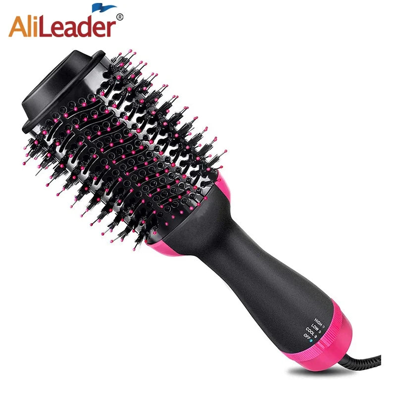 Hot air straightening brush product photo