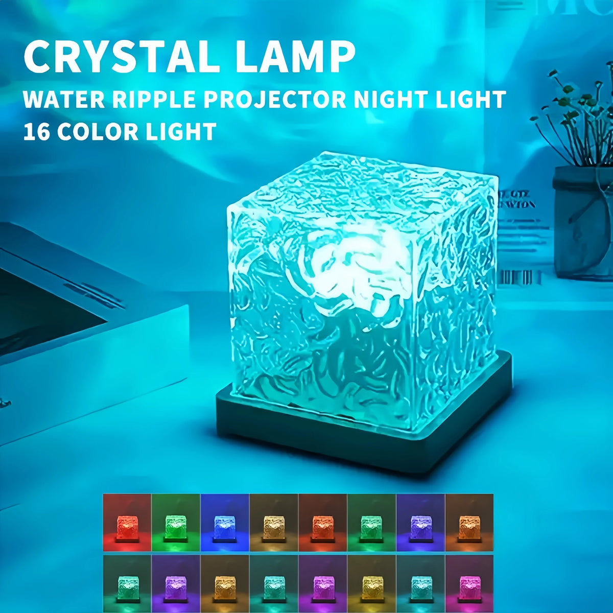 16Colors Ocean Wave Aurora Projector Light