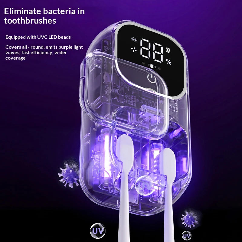 Mini Dual Toothbrush UV Steriliser