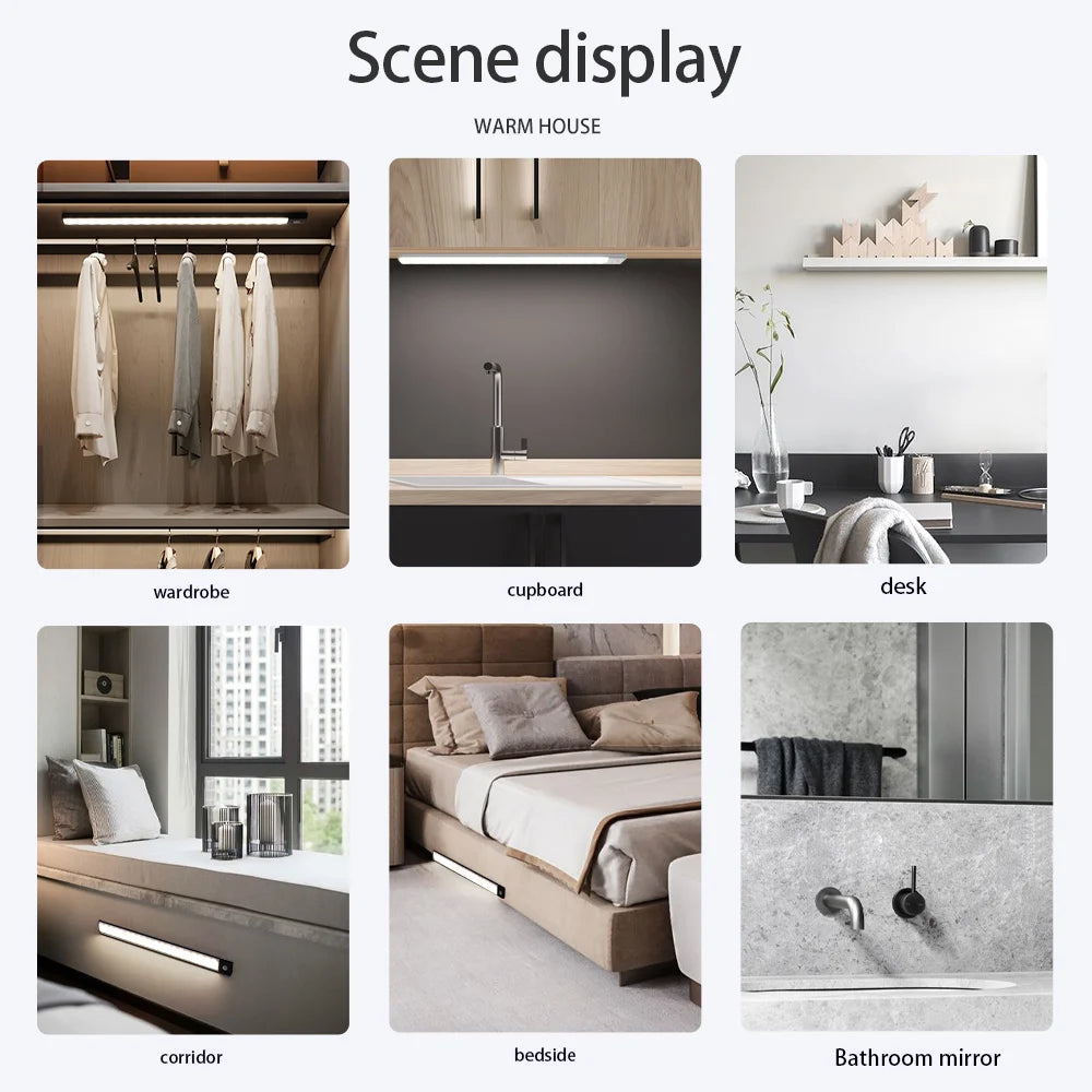 Motion Sensor Light Wireless LED