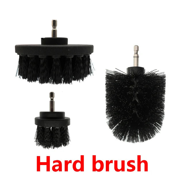 UNTIOR Electric Drill Brush Attachment Set Power Scrubber Brush