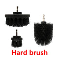 UNTIOR Electric Drill Brush Attachment Set Power Scrubber Brush