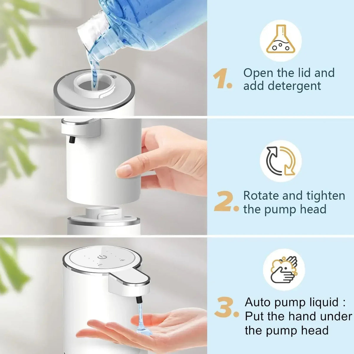 Automatic Liquid/Foma Soap Dispenser