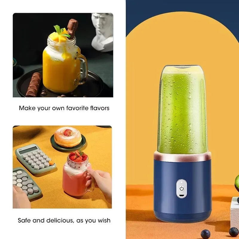 Prenosné mixéry na ovocné šťavy, letná osobná elektrická mini fľaša