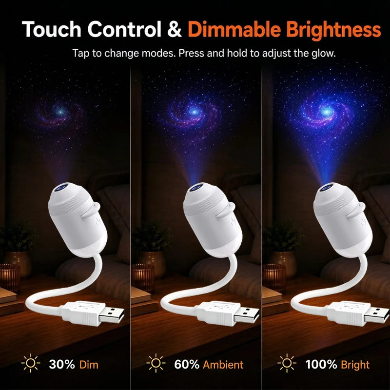 USB Galaxy Star Projector Lamp