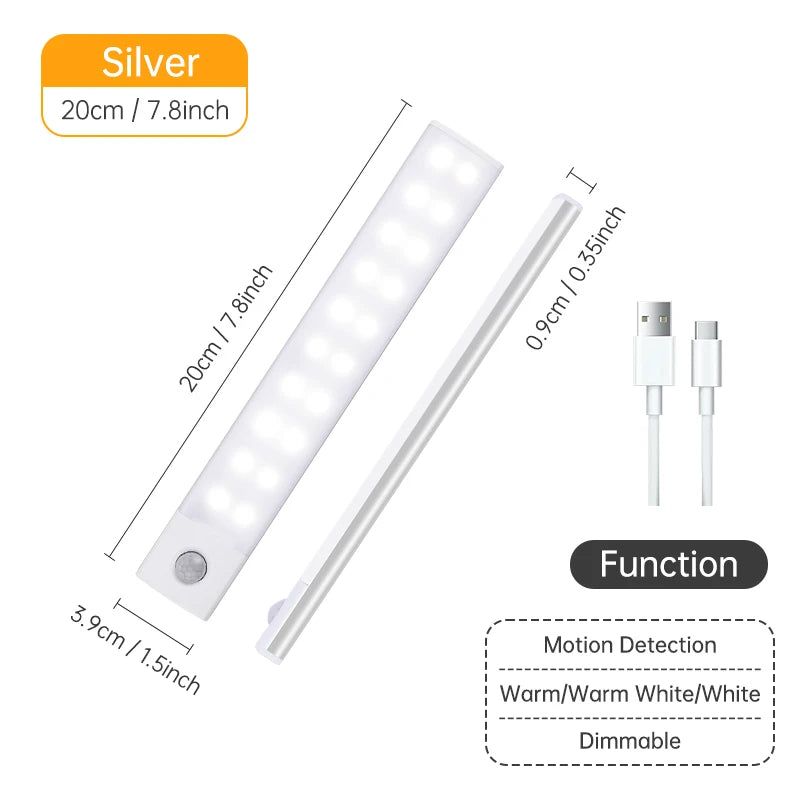 Motion Sensor Light Wireless LED