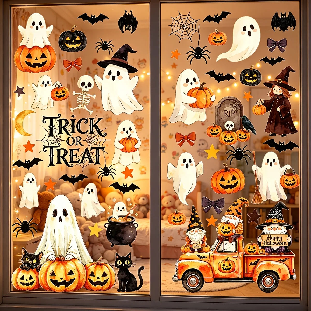 Halloween Window Clings