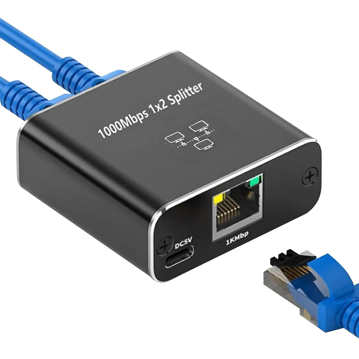 1000 Mb/s ethernetový rozbočovač sieťový adaptér