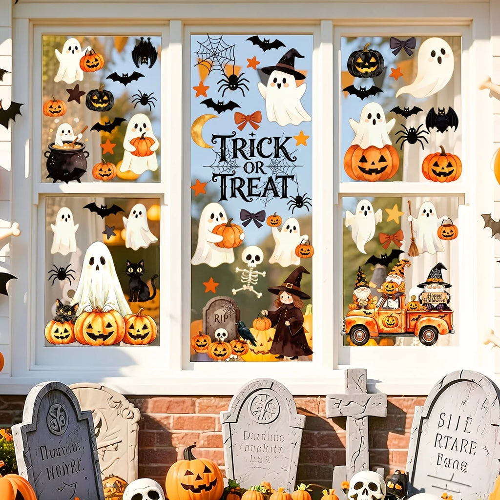 Halloween Window Clings