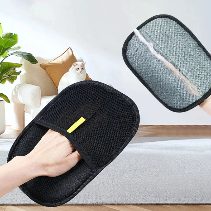 3pcs Pet Grooming Cleaning Glove