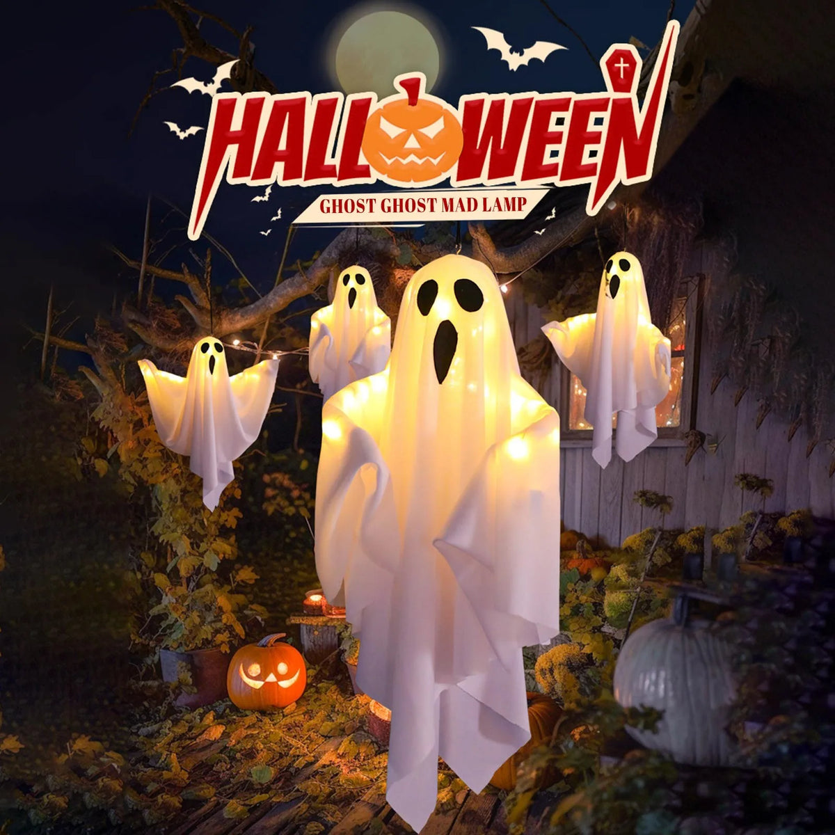 Halloween Ghost Hanging Decorations