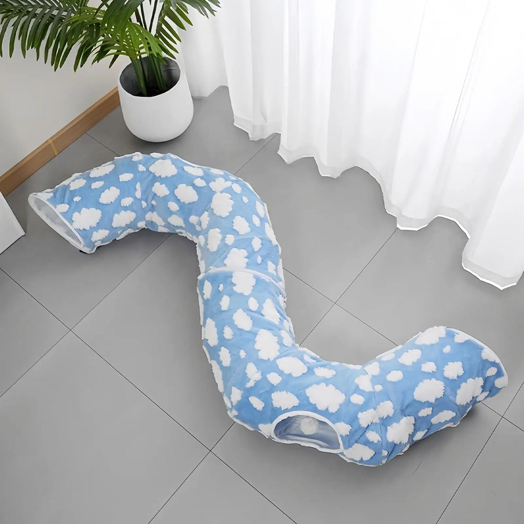 Cat Tunnel Bed Interactive Toys