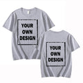 Custom Customized Print Short Sleeve T-Shirt