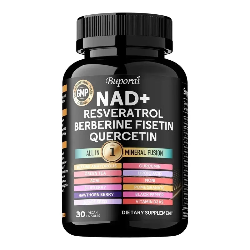 NAD Resveratrol Berberine - Improve Aging