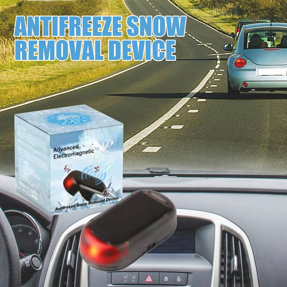 Electromagnetic Antifreeze Snow Removal