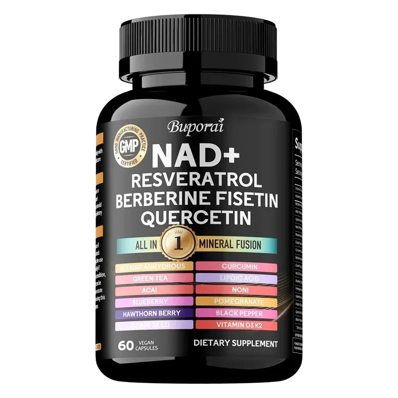 NAD Resveratrol Berberine - Improve Aging