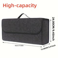 Car Trunk Organizer Soft Felt Storage Box