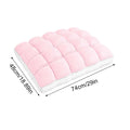 Puff Pillow Supportive Cloud Grid Breathable Soft Sleeping