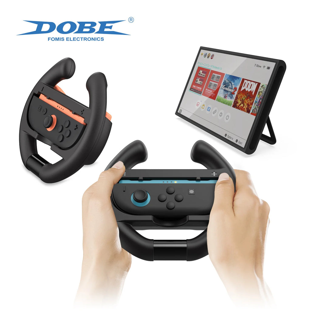 For Switch2 4-In-1 Steering Racing Wheel Controller