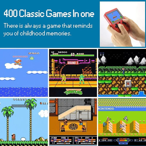 400 In 1 MINI Games Handheld Game Players
