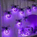 10LED Spider String Lights Halloween Decorations