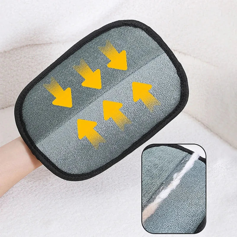 3pcs Pet Grooming Cleaning Glove