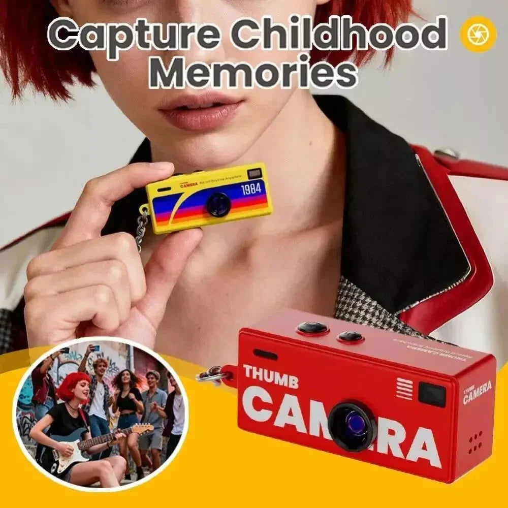 Mini Digital Camera  Keychain Camera Retro